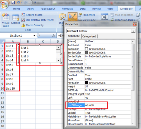 Excel Macro Tutorial : How to Use ListBox in Excel - Let's excel in Excel