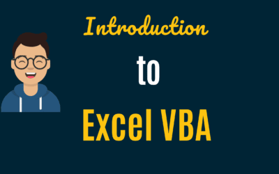 [VIDEO] Excel Macro Tutorial-Part-1-Introduction to Excel VBA