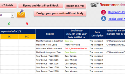 Send Multiple Emails Tool – Ver 4.0 [Imp Bug fixes]