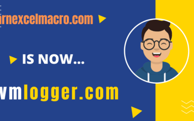 LearnExcelMacro.com is now VMLogger.com
