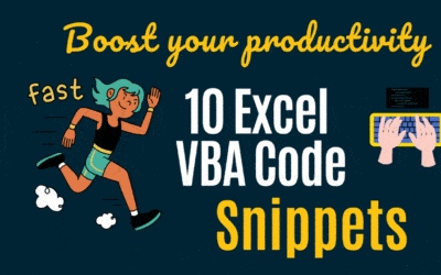 Top 10 Useful Excel Macro [VBA] Codes Examples – [For Beginners]